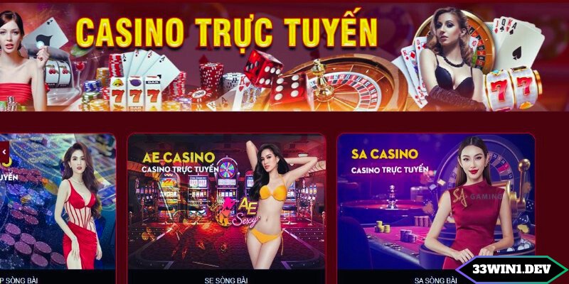 Casino 33win là lựa chọn giải trí đỉnh cao