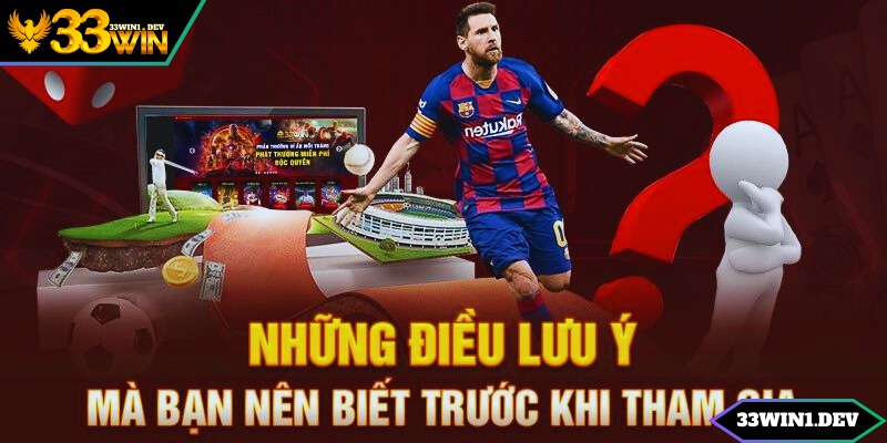 Quản lý tiền vốn là lưu ý bạn cần nhớ khi tham gia cá cược thể thao tại 33Win